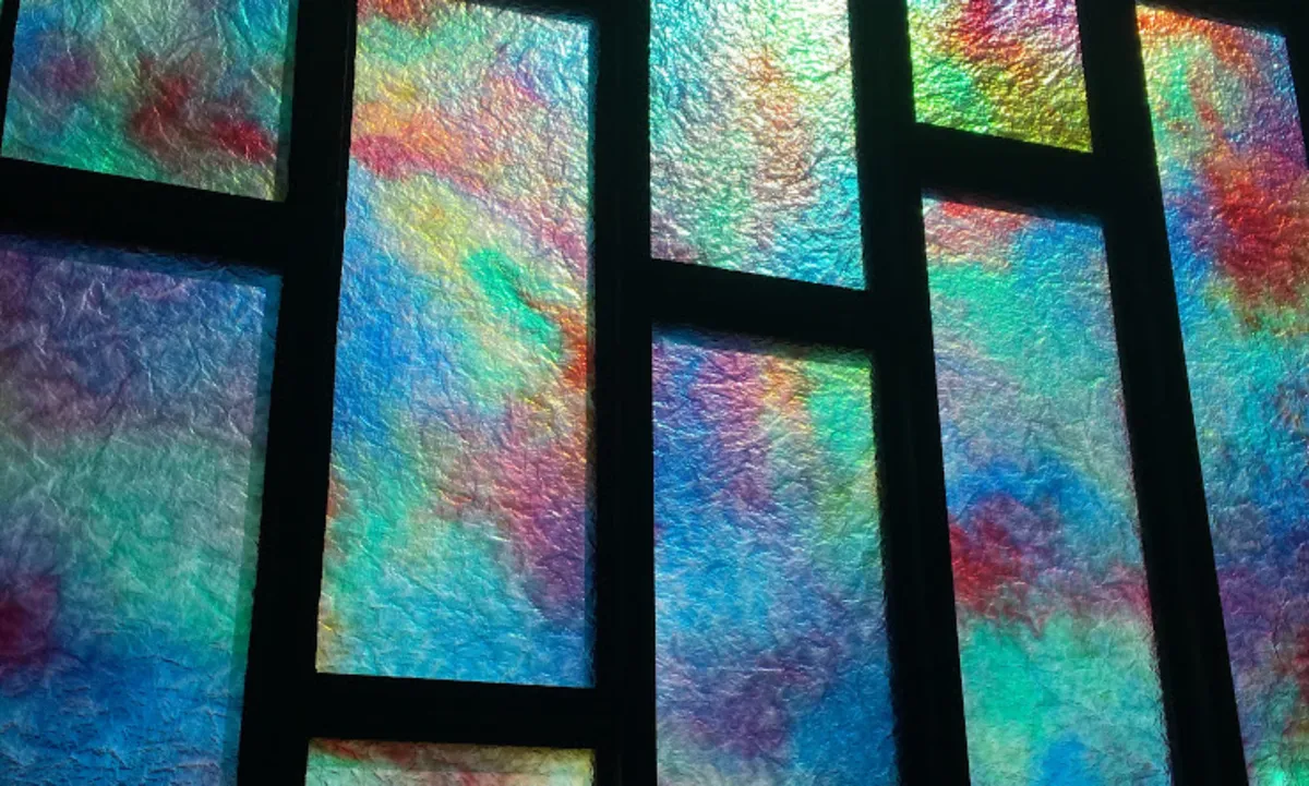 Stained glass window